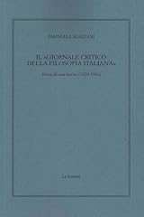 Giornale critico della usato  Spedito ovunque in Italia 