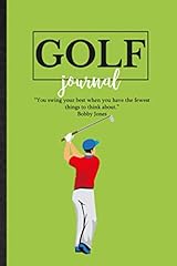 Golf journal logbook gebraucht kaufen  Wird an jeden Ort in Deutschland