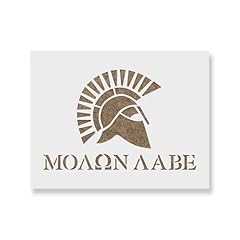 Molon labe stencil usato  Spedito ovunque in Italia 