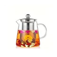 Glass teapot stainless for sale  Delivered anywhere in USA 