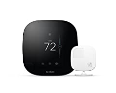 ecobee3 Smarter Wi-Fi Thermostat with Remote Sensor, for sale  Delivered anywhere in USA 