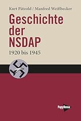 Geschichte der nsdap d'occasion  Livré partout en France