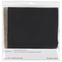 Sheets black scrapbook for sale  Delivered anywhere in USA 