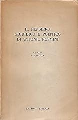 Pensiero giuridico politico usato  Spedito ovunque in Italia 