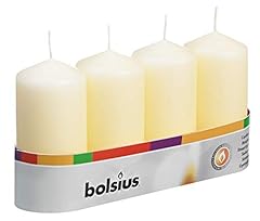 Bolsius pillar candles for sale  Delivered anywhere in UK