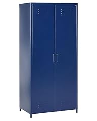 Armadio metallo blu usato  Spedito ovunque in Italia 