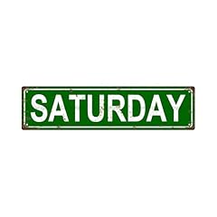 Saturday vintage metal for sale  Delivered anywhere in USA 