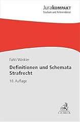 Definitionen schemata strafrec gebraucht kaufen  Wird an jeden Ort in Deutschland