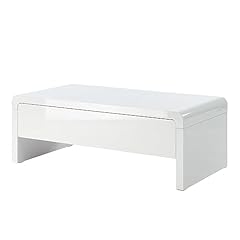 table basse blanc laque d'occasion  Livré partout en France