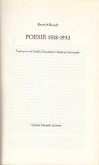 Poesie 1918 1933 usato  Spedito ovunque in Italia 