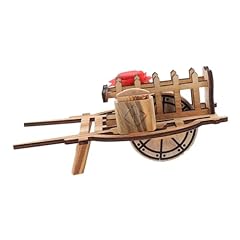 Besportble wooden wheelbarrow for sale  Delivered anywhere in UK