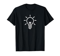 Light bulb tee for sale  Delivered anywhere in USA 