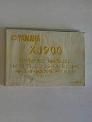 Yamaha xj900 betriebsanleitung usato  Spedito ovunque in Italia 