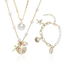 Chaînes coquillages bracelet d'occasion  Livré partout en Belgiqu