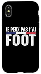 Coque iphone foot d'occasion  Livré partout en France