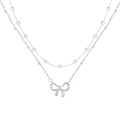 Knowtoday bow necklace for sale  Delivered anywhere in USA 