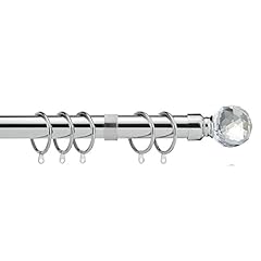 Extendable curtain pole for sale  Delivered anywhere in UK