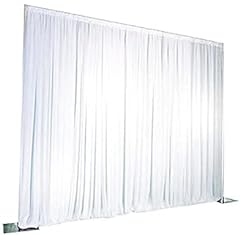 White backdrop drape for sale  Delivered anywhere in Ireland