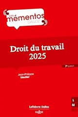 Droit travail 2025. d'occasion  Livré partout en France