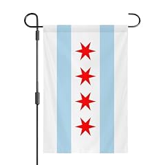 Chicago garden flag for sale  Delivered anywhere in USA 