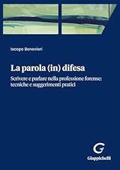 Parola difesa. scrivere usato  Spedito ovunque in Italia 