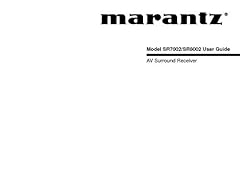 Instruction manual marantz for sale  Delivered anywhere in USA 