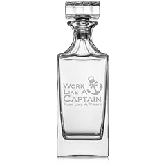 Glass whiskey decanter for sale  Delivered anywhere in USA 