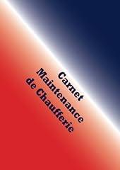 Carnet maintenance chaufferie d'occasion  Livré partout en France