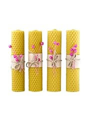 Pure beeswax pillar for sale  Delivered anywhere in USA 
