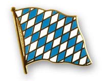 Bayern flaggen pin gebraucht kaufen  Wird an jeden Ort in Deutschland