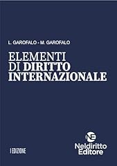Elementi diritto internazional usato  Spedito ovunque in Italia 