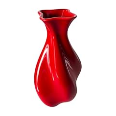 Red ceramic vase for sale  Delivered anywhere in USA 