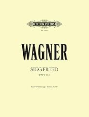 Siegfried wwv klavierauszug gebraucht kaufen  Wird an jeden Ort in Deutschland