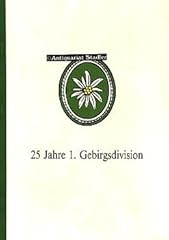 Jahre . gebirgsdivision gebraucht kaufen  Wird an jeden Ort in Deutschland