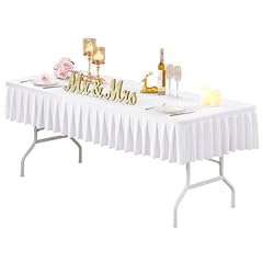 White spandex tablecloth for sale  Delivered anywhere in USA 