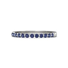 Used, Kaius Jewels Natural Blue Sapphire Eternity Band 925 for sale  Delivered anywhere in UK