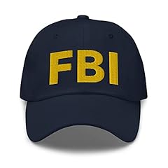 Fbi hat embroidered for sale  Delivered anywhere in USA 