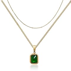 Gold layered emerald for sale  Delivered anywhere in UK