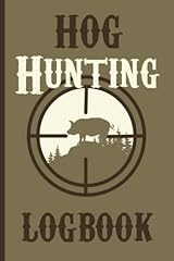Hog hunting logbook for sale  Delivered anywhere in USA 