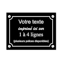 Plaque rue décorative d'occasion  Livré partout en France