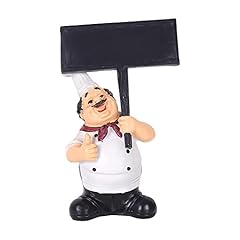 Chef figurine welcome for sale  Delivered anywhere in UK