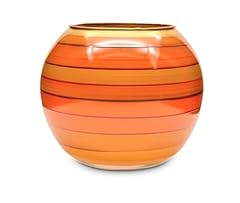 Vase boule orange d'occasion  Livré partout en France