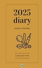 2025 diary sunday for sale  Delivered anywhere in Ireland