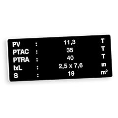 Plaque tare gravée d'occasion  Livré partout en France