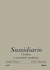 Sussidiario. grafica caratteri usato  Spedito ovunque in Italia 