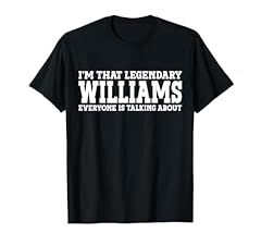 Williams surname funny for sale  Delivered anywhere in USA 