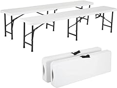 Folding benches 6ft for sale  Delivered anywhere in USA 