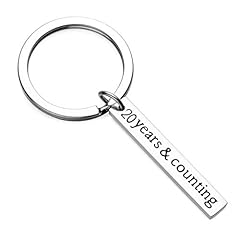 Year anniversary keychain for sale  Delivered anywhere in USA 