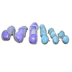 Lot charoite larimar for sale  Delivered anywhere in USA 