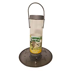 Supa Niger Seed 4 Port Feeder 8" with Tray for sale  Delivered anywhere in UK
